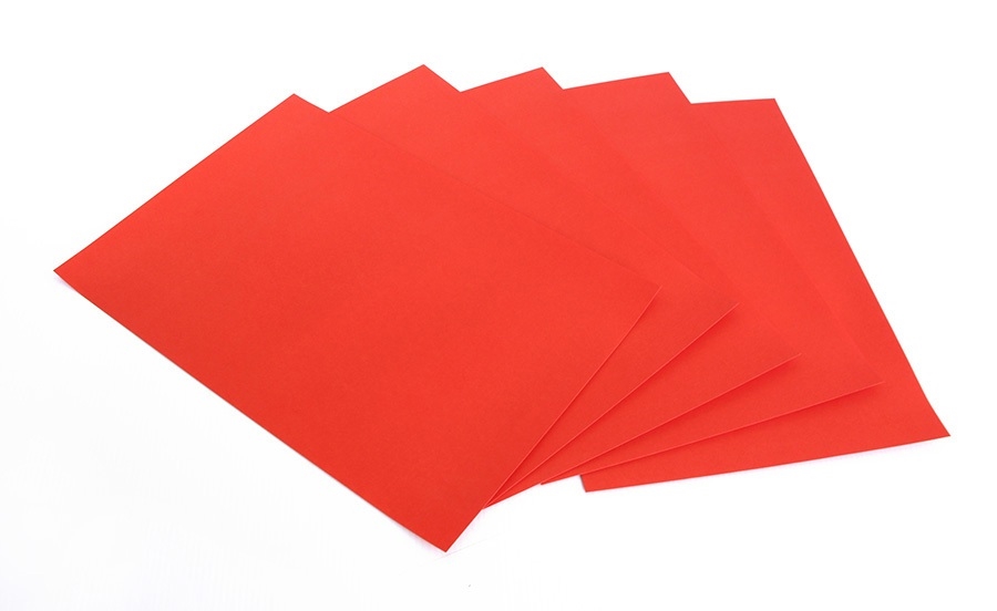 2 sided color poster paper A4 size Thickness 80 grams Suitable for cutting into various images Board decoration Label And other inventions Can be used with document printers Or general copier